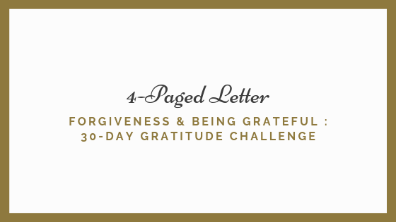 Link between forgiveness and gratitude 