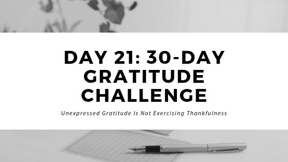 Ubuntu Courtyard Gratitude Challenge 2019
