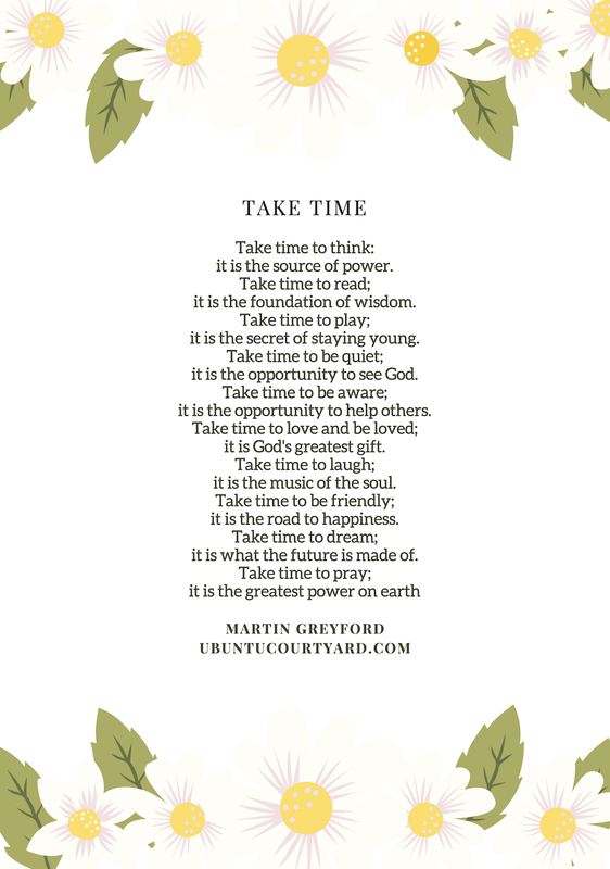 Take Time - Martin Greyford