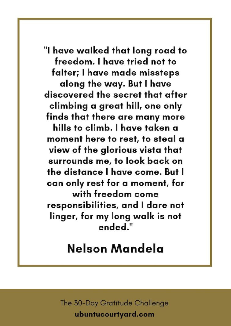 The Long Walk to Freedom - Nelson Mandela